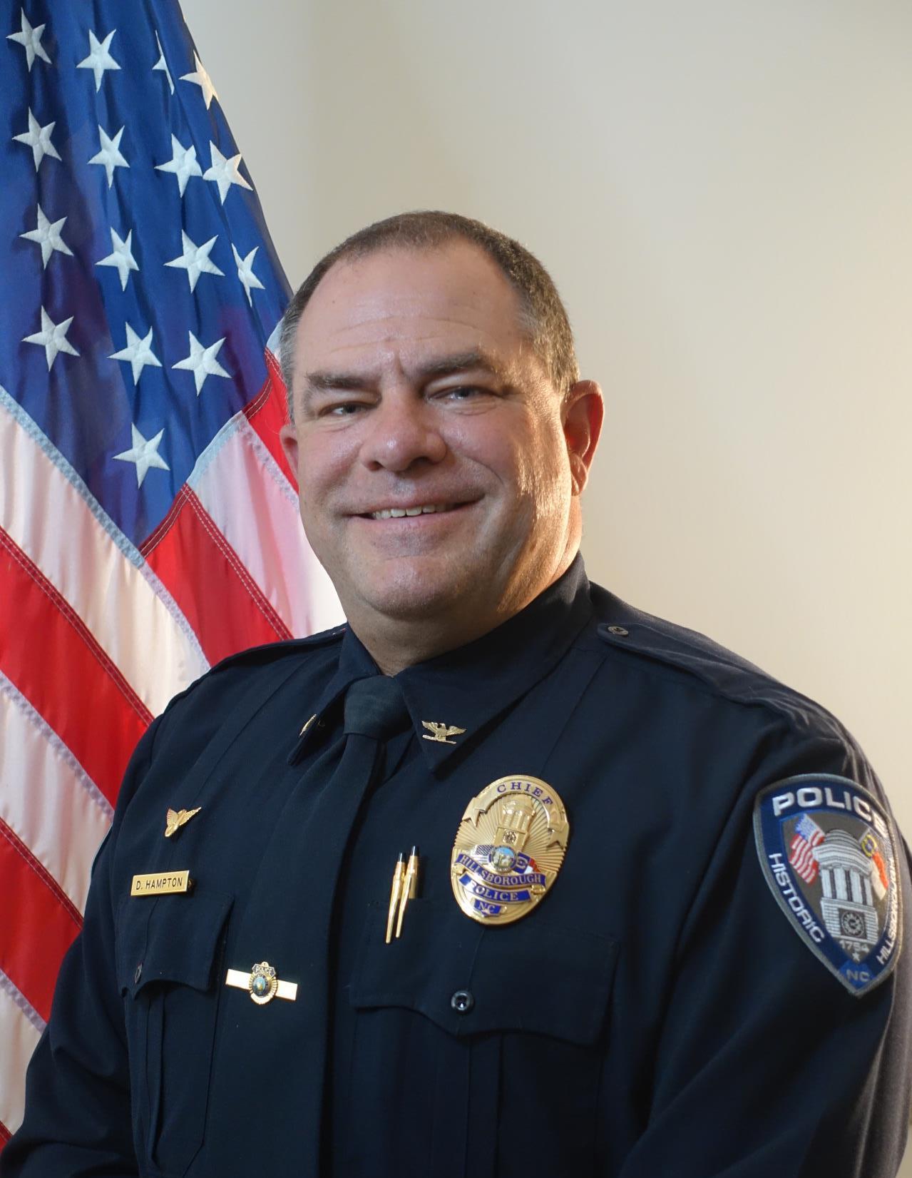 Hillsborough Police Chief Duane Hampton