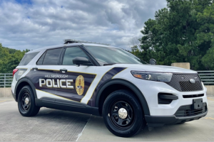 Hillsborough Police Vehicle