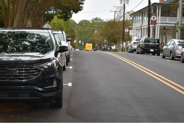 Street parking downtown